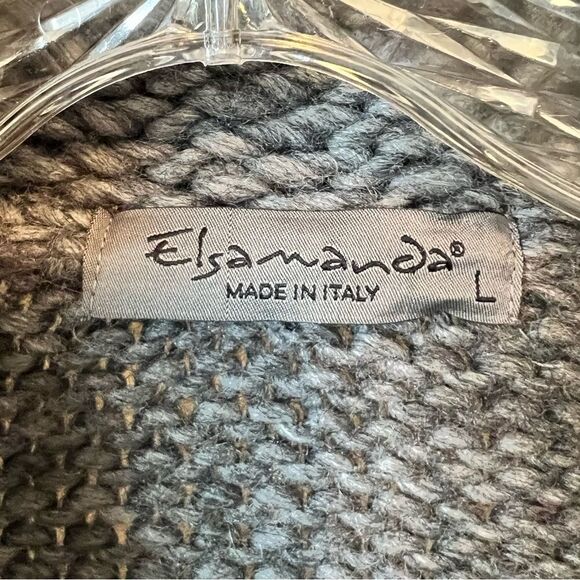 Anthropologie Elsamanda Alpaca Blend Tie Waist Cardigan - Picture 5 of 11